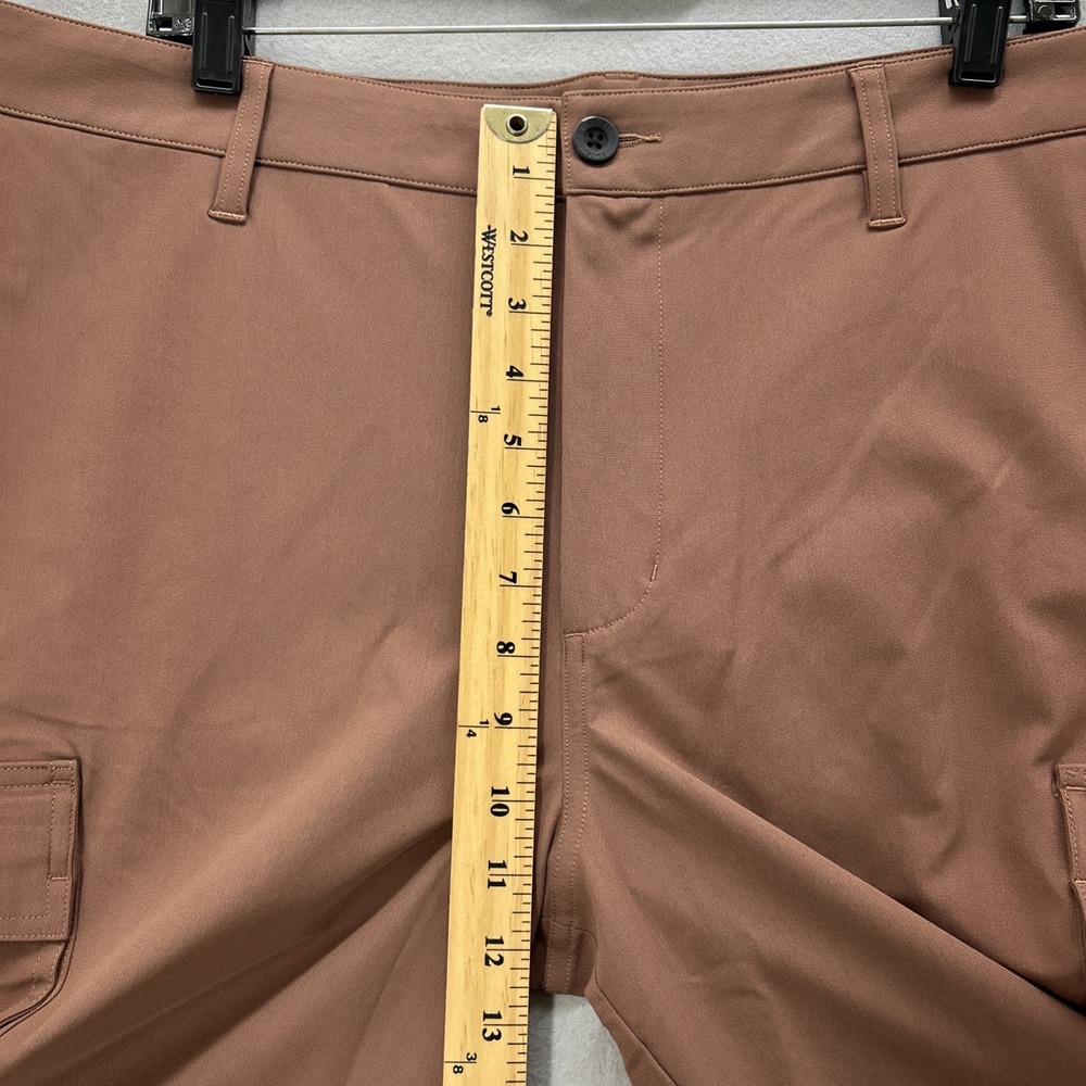 Vuori Meta Cargo Pants Mens 36 Clay Athletic Slim Fit V451 Stretch Jogger - Picture 7 of 11